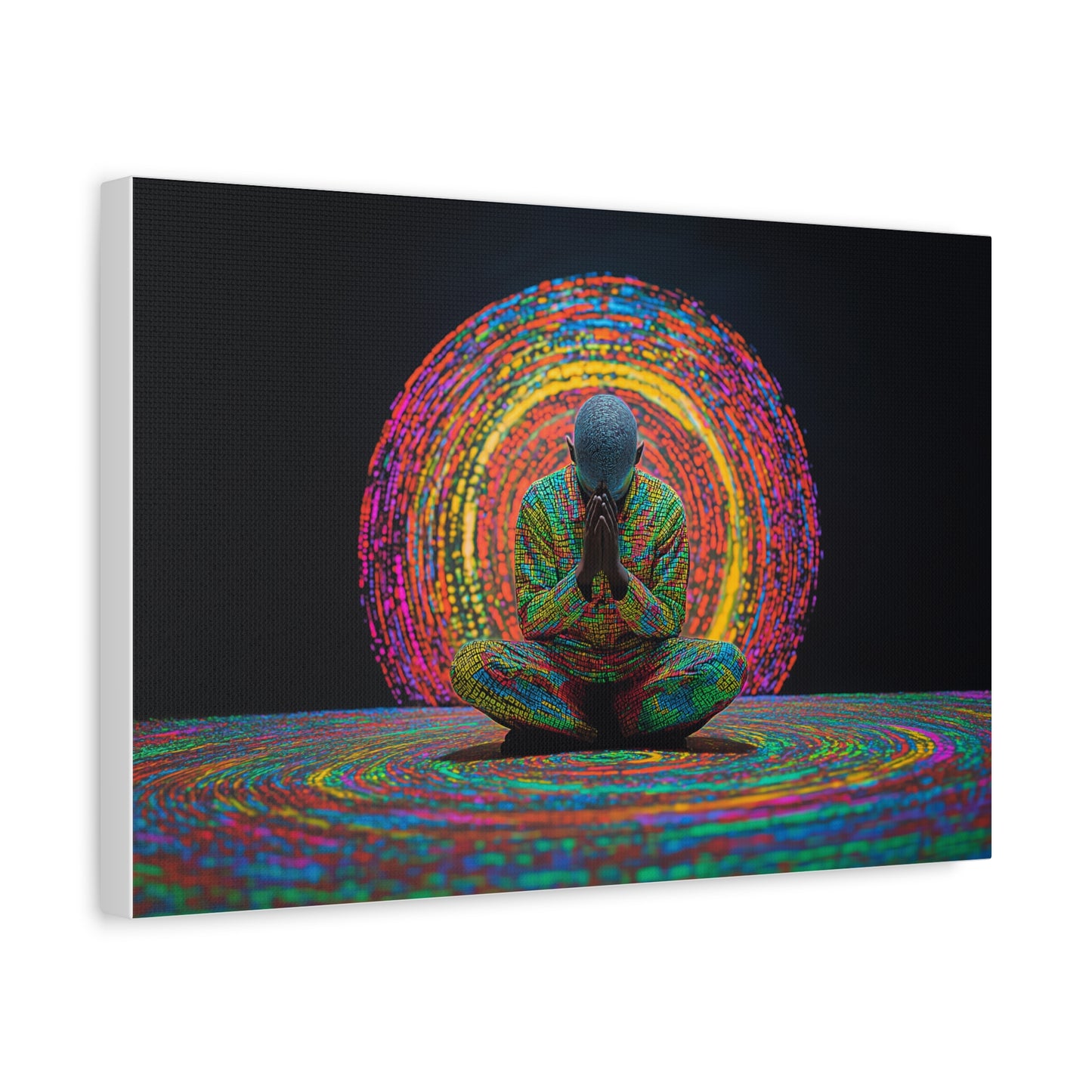 The Awakening Within, Modern Art, Wall Art, Poster, Matte Canvas, Stretched, 1.25"