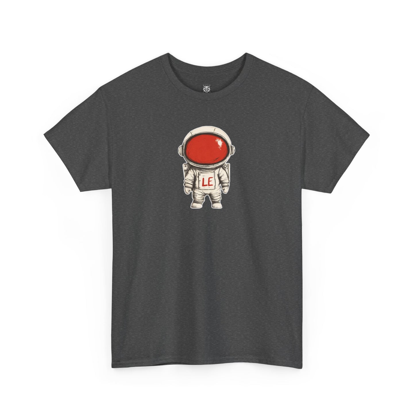 Space Man Red, Heavy Cotton Tee