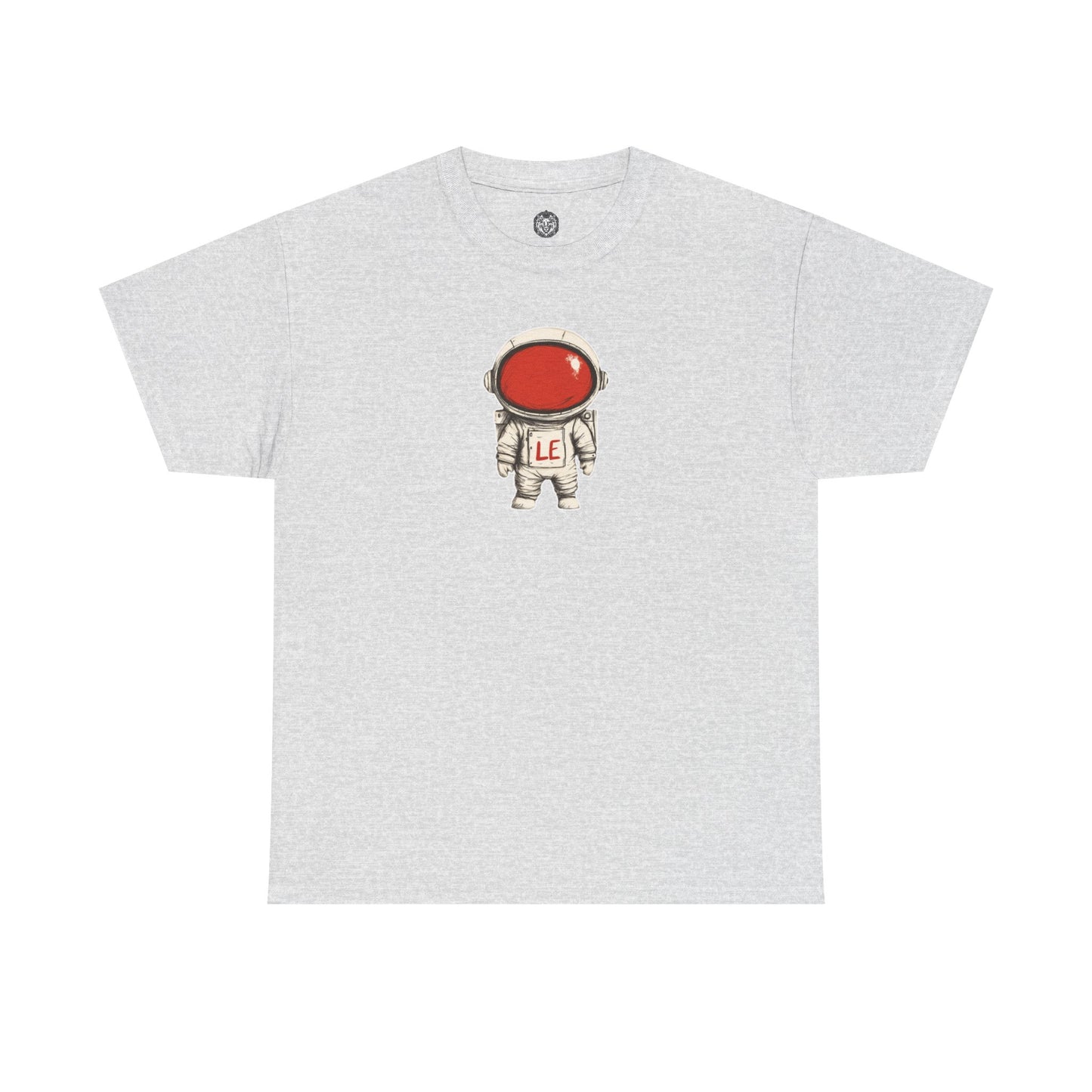 Space Man Red, Heavy Cotton Tee