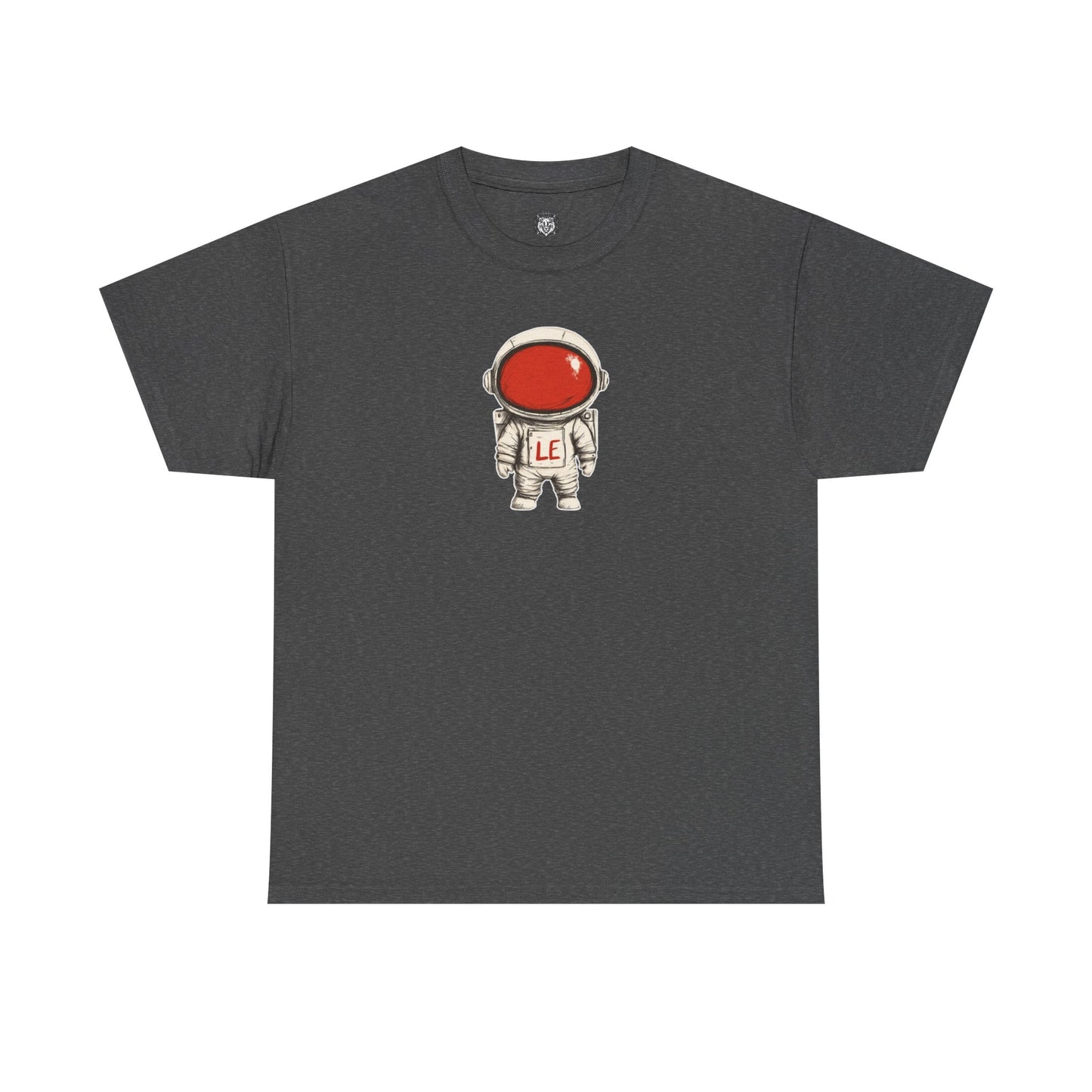 Space Man Red, Heavy Cotton Tee