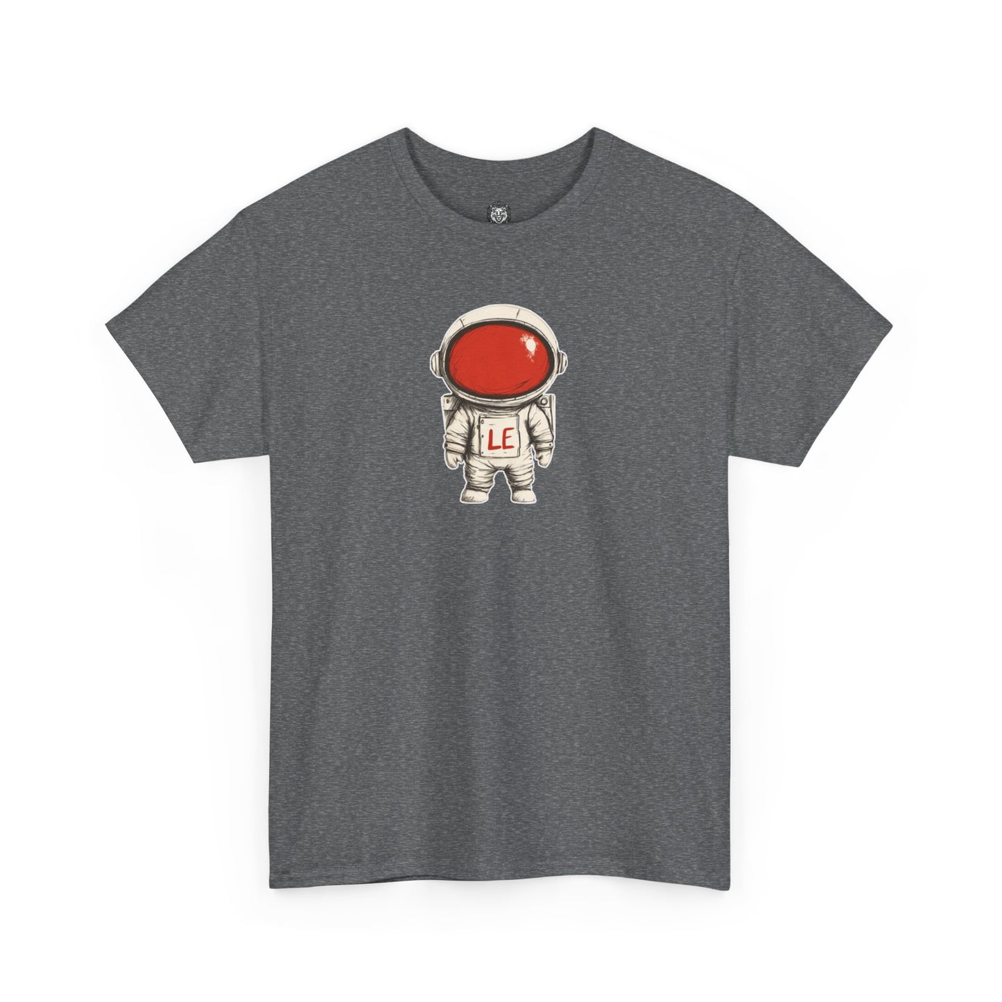 Space Man Red, Heavy Cotton Tee
