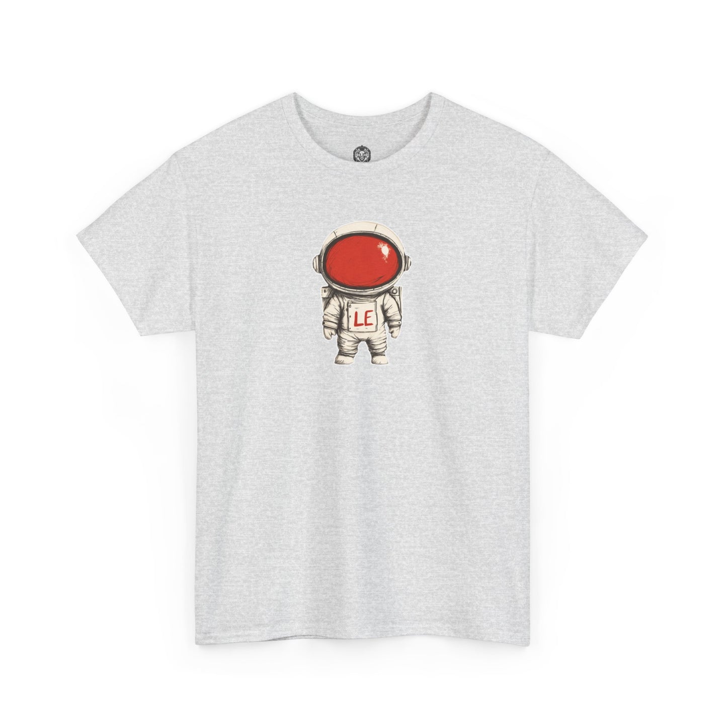 Space Man Red, Heavy Cotton Tee