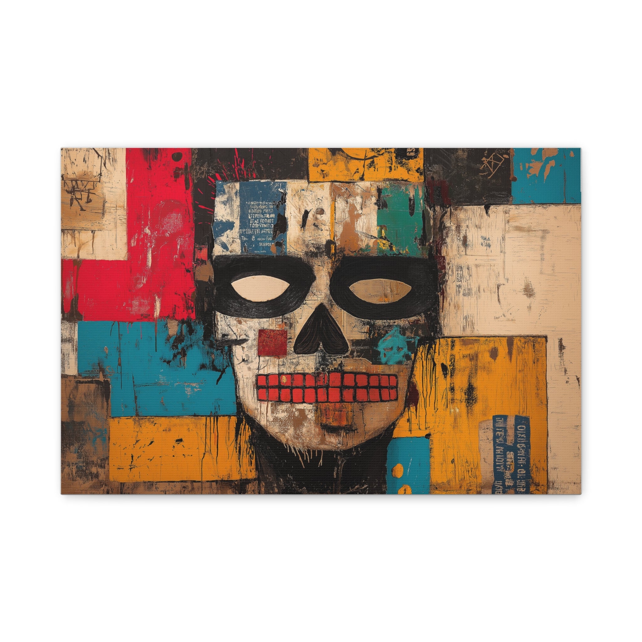 Fragmented Soul,  Modern Art, Wall Art, Poster, Matte Canvas, Stretched, 1.25"