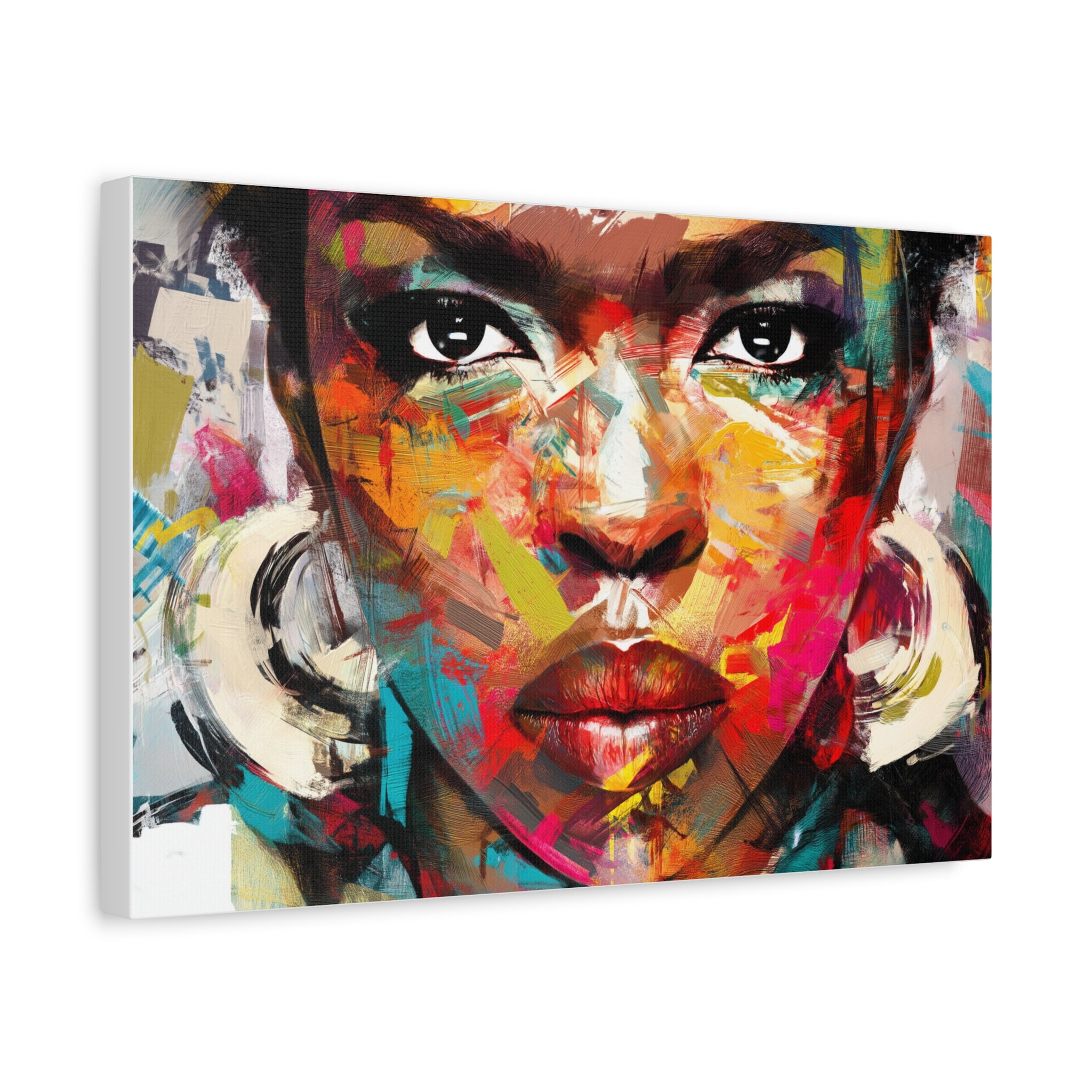 LAURYN HILL — CANVAS ART, The soul. The message. The legacy., Stretched, 1.25"
