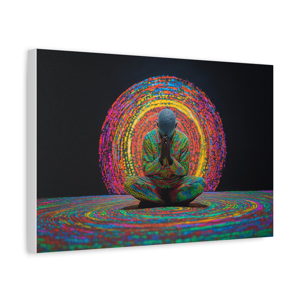 The Awakening Within, Modern Art, Wall Art, Poster, Matte Canvas, Stretched, 1.25"