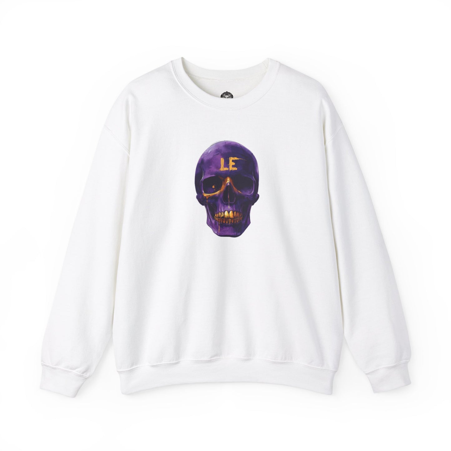 Purple Skull, Unisex Heavy Blend™ Crewneck Sweatshirt, Classic, Original