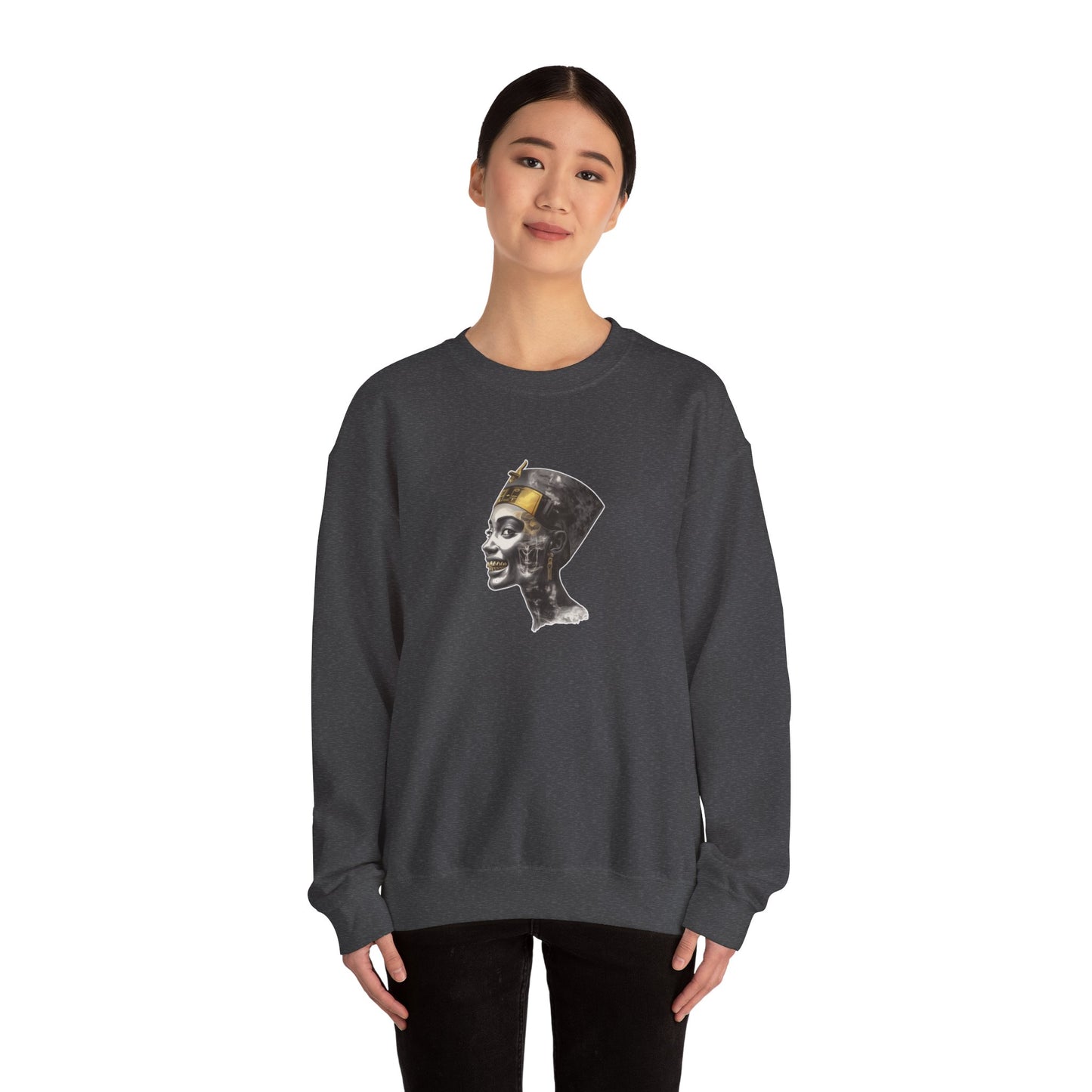 Nefertiti1, Heavy Blend™ Crewneck Sweatshirt, Classic, Original