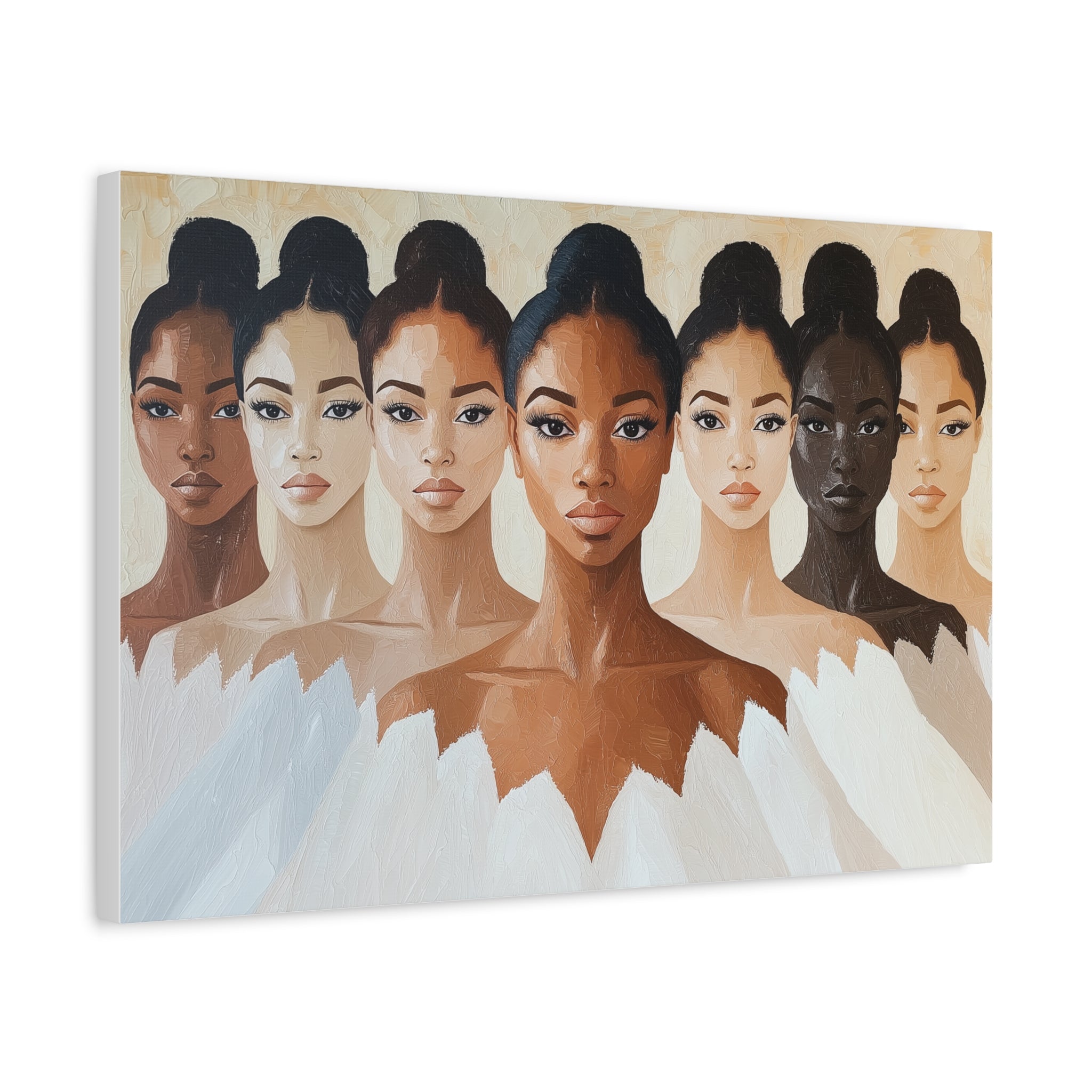 Ballerina 1, Modern Art, Wall Art, Poster, Matte Canvas, Stretched, 1.25"