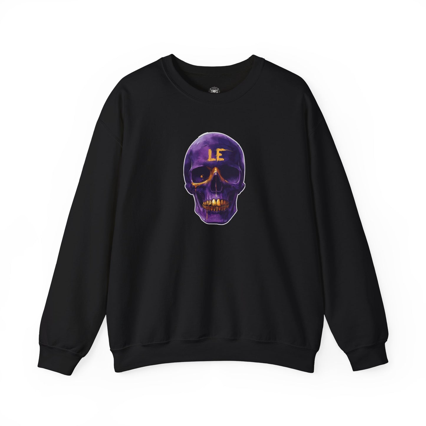 Purple Skull, Unisex Heavy Blend™ Crewneck Sweatshirt, Classic, Original