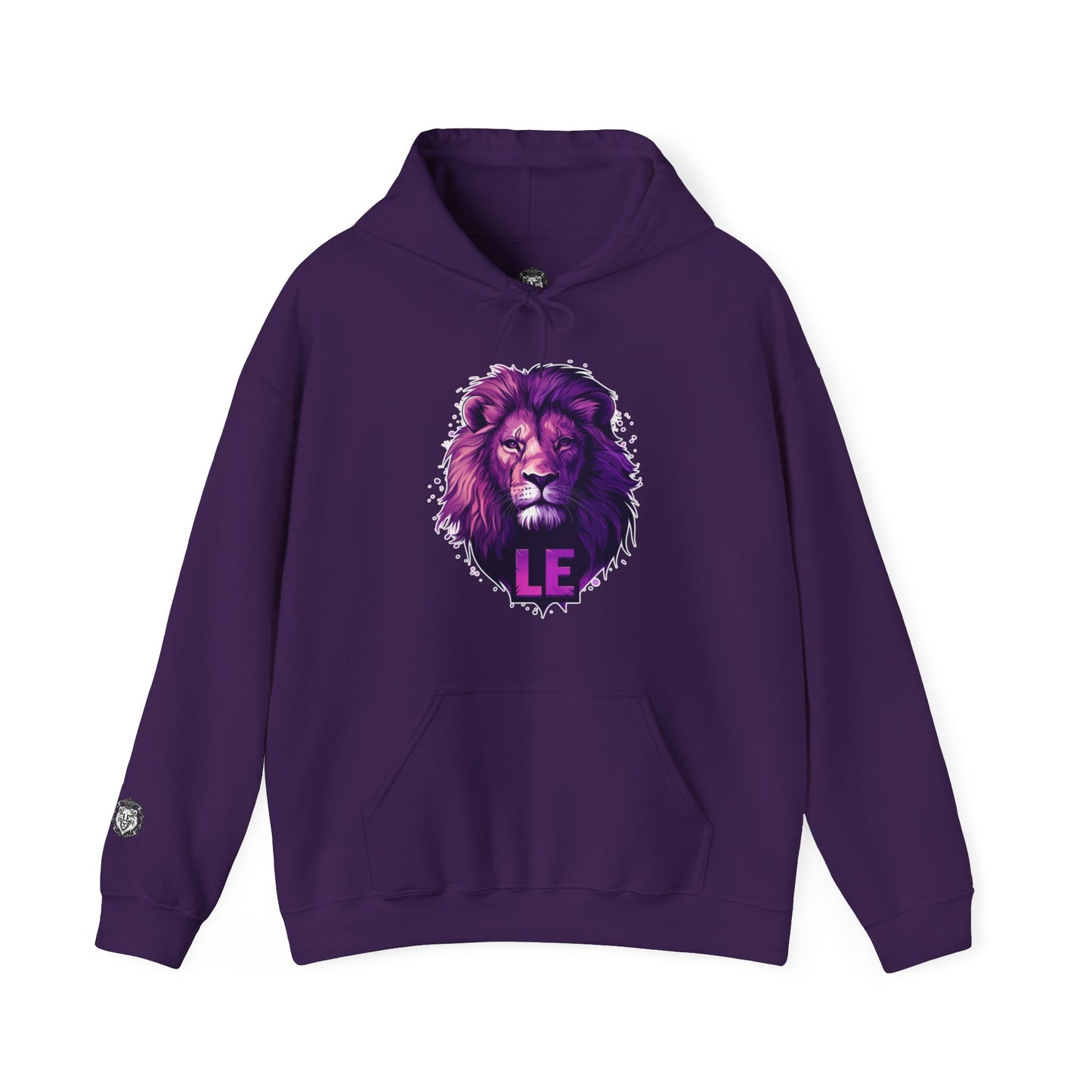 Purple Lion, Heavy Blend™ Hoody, Original