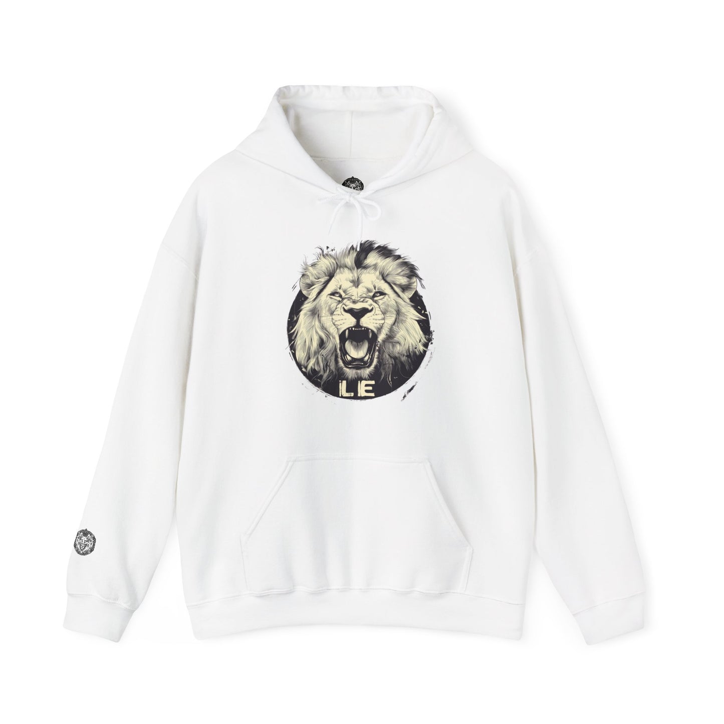 White Lion Head, Heavy Blend™ Hoody, Original