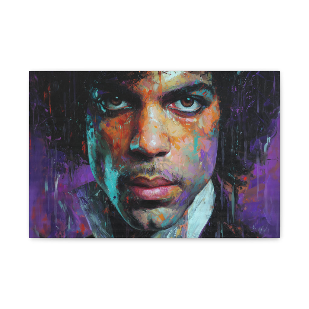 PRINCE — CANVAS ART, The mystique. The music. The legacy., Stretched, 1.25"
