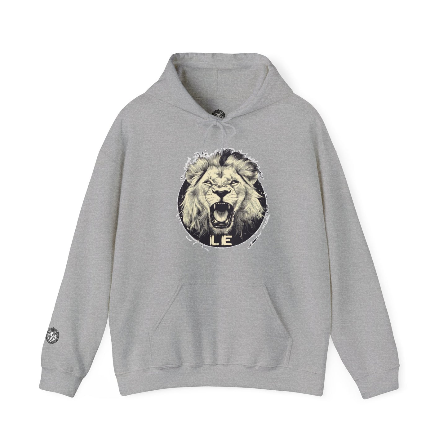 White Lion Head, Heavy Blend™ Hoody, Original