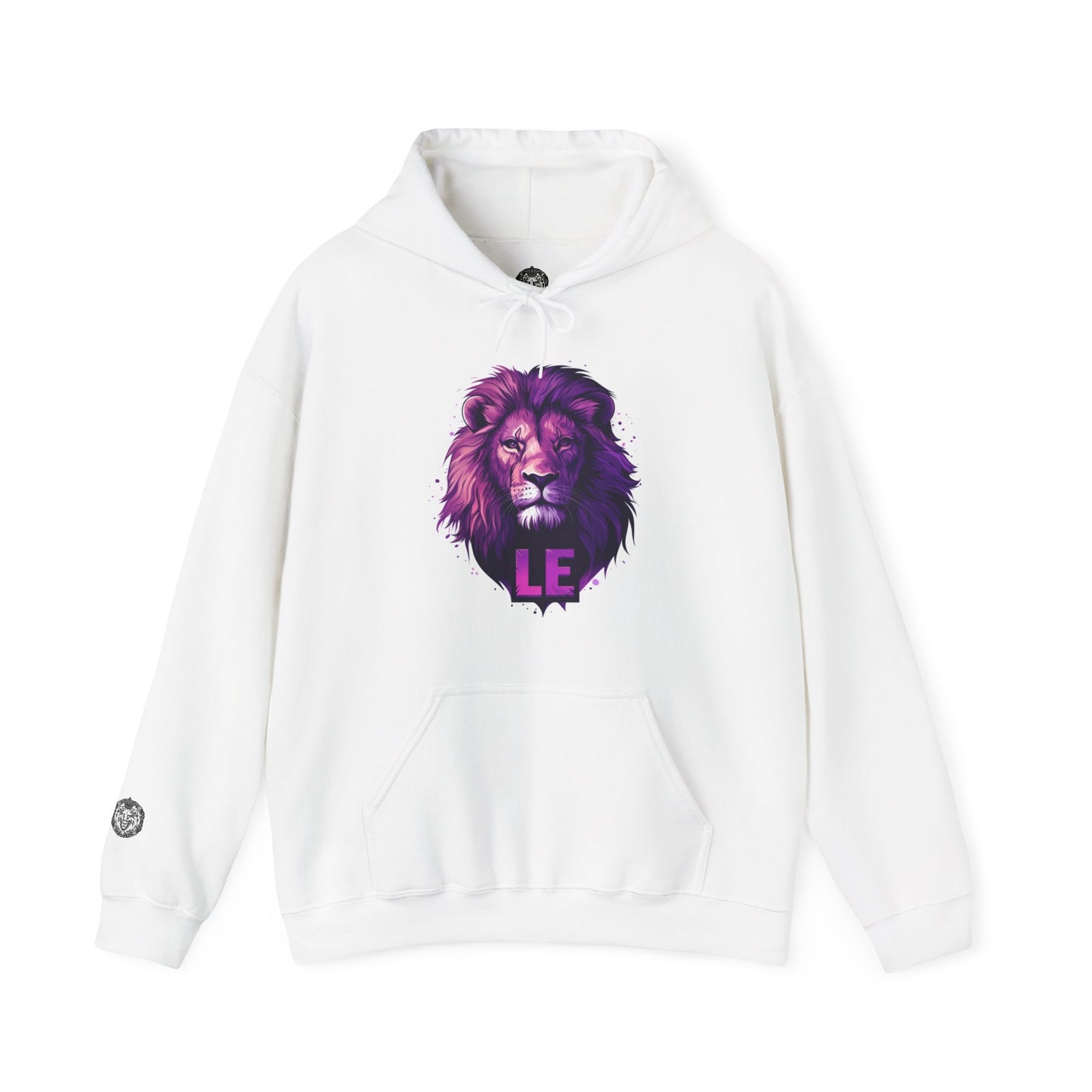 Purple Lion, Heavy Blend™ Hoody, Original