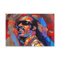 STEVIE WONDER — CANVAS ART, The soul. The sound. The legacy., Stretched, 1.25"