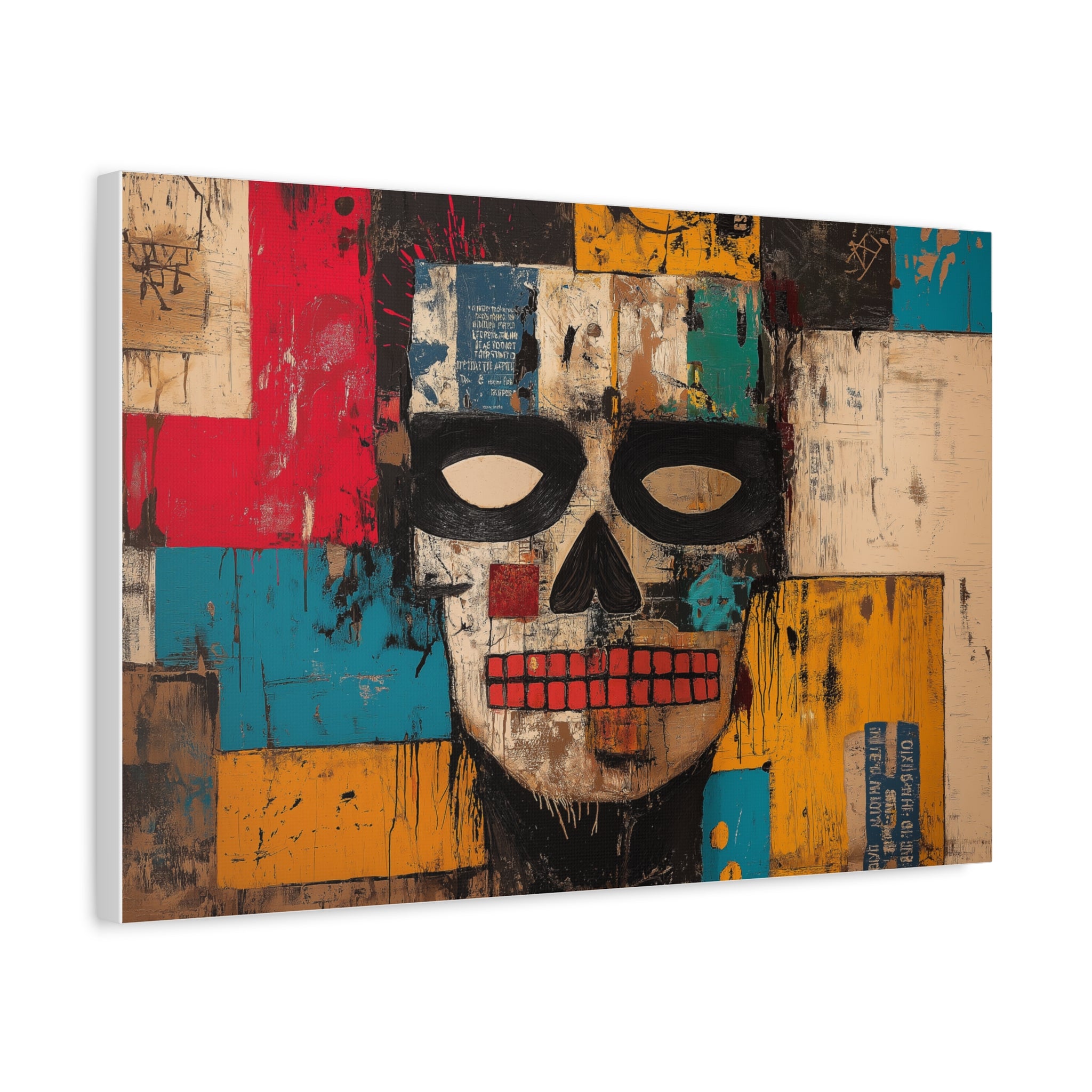 Fragmented Soul,  Modern Art, Wall Art, Poster, Matte Canvas, Stretched, 1.25"