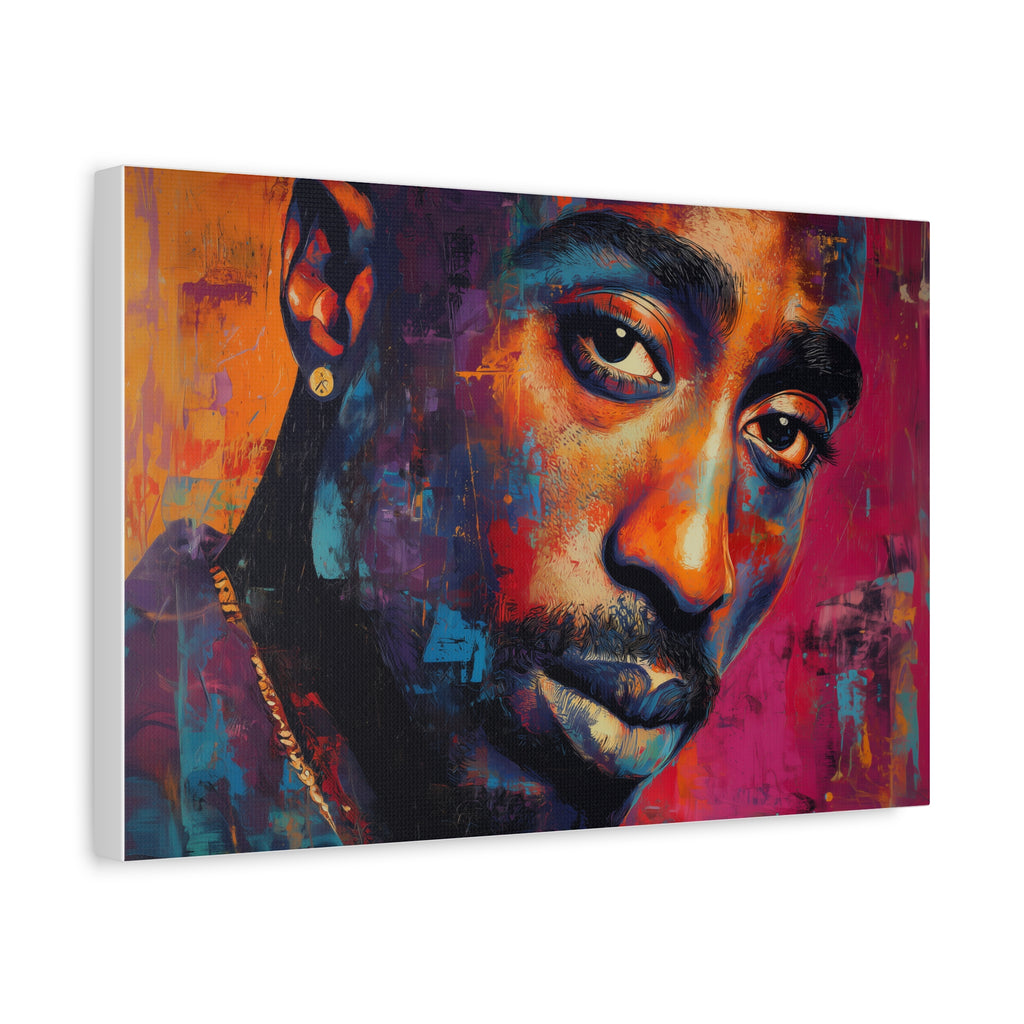 AMARU  — CANVAS ART, The voice. The fire. The legacy., Stretched, 1.25"
