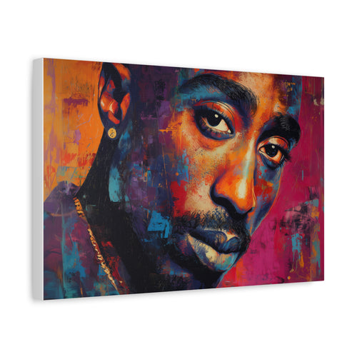 AMARU  — CANVAS ART, The voice. The fire. The legacy., Stretched, 1.25"