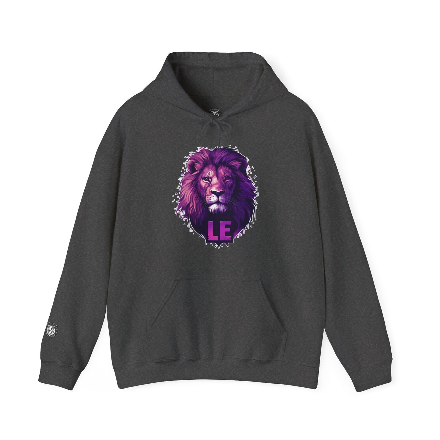 Purple Lion, Heavy Blend™ Hoody, Original