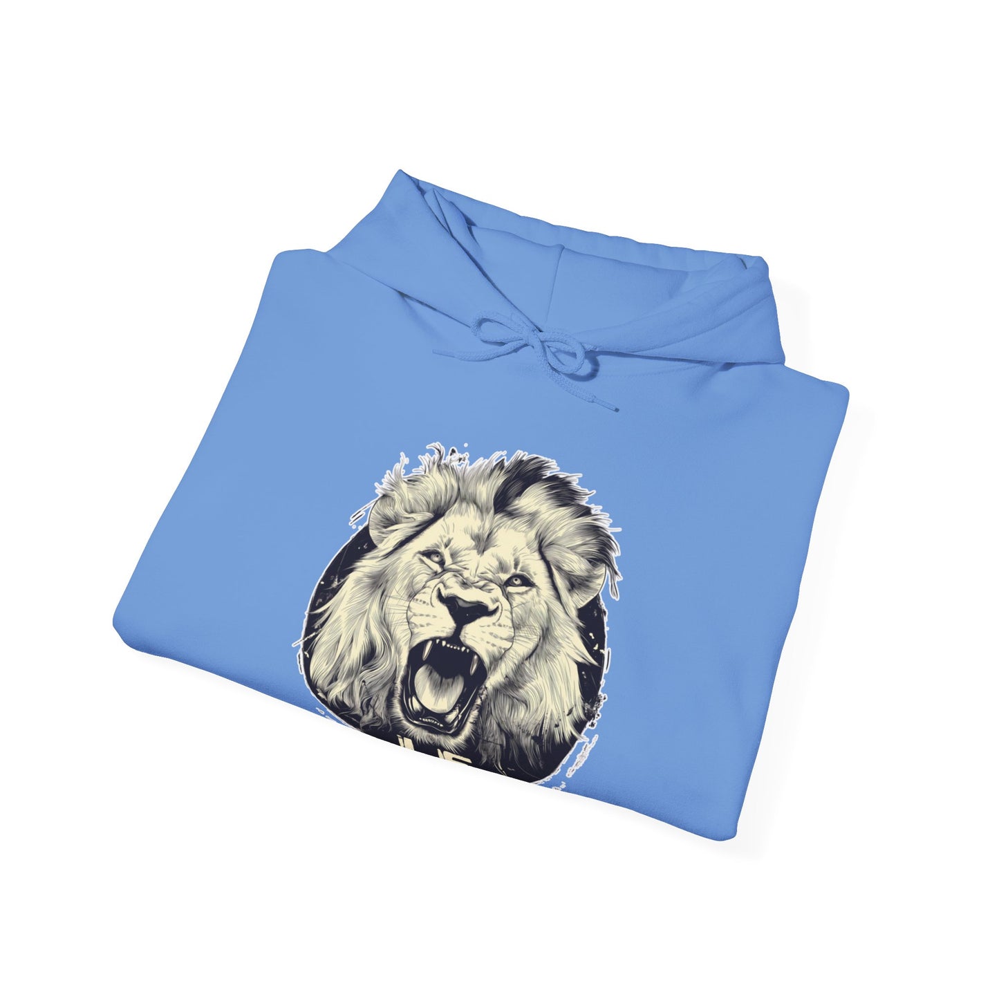 White Lion Head, Heavy Blend™ Hoody, Original