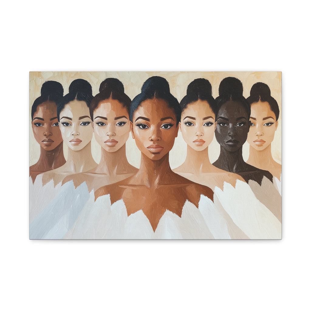 Ballerina 1, Modern Art, Wall Art, Poster, Matte Canvas, Stretched, 1.25"