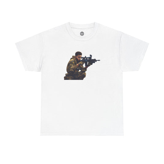 #1 Shooter, Heavy Cotton Tee