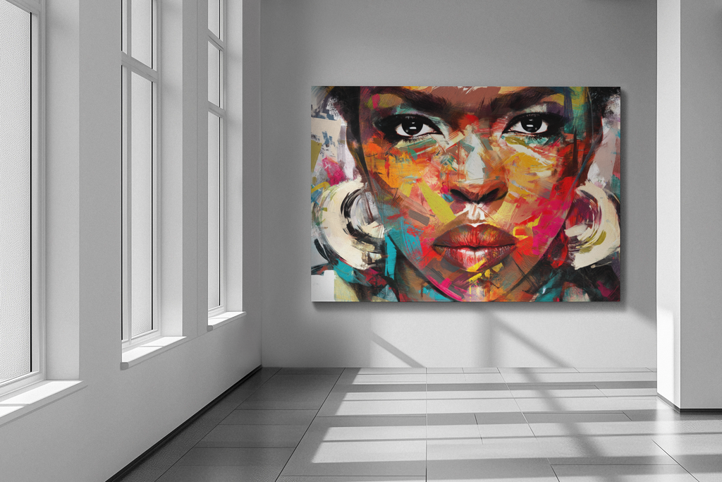 LAURYN HILL — CANVAS ART, The soul. The message. The legacy., Stretched, 1.25"